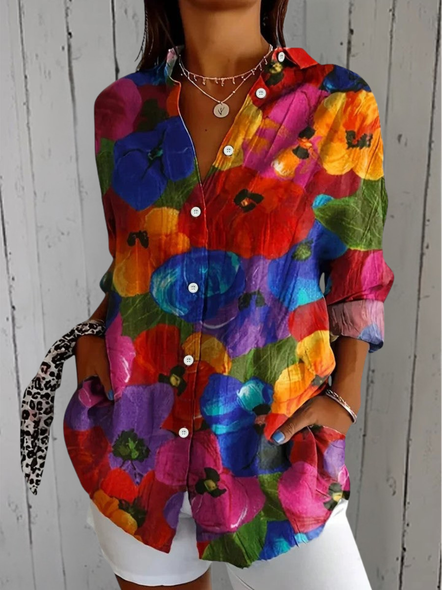 Blouse Romantique Fleurie Léa