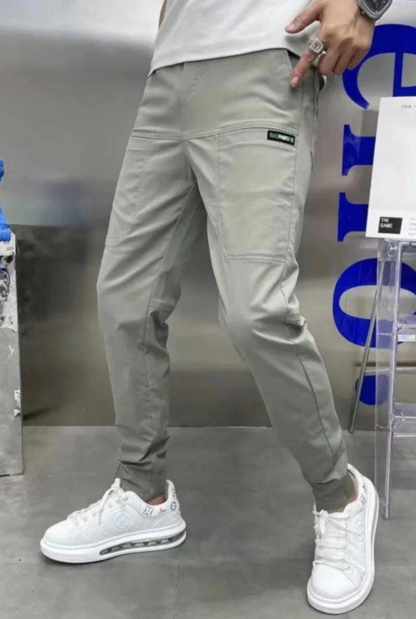 Pantalon cargo extensible (1+1 GRATUIT!)