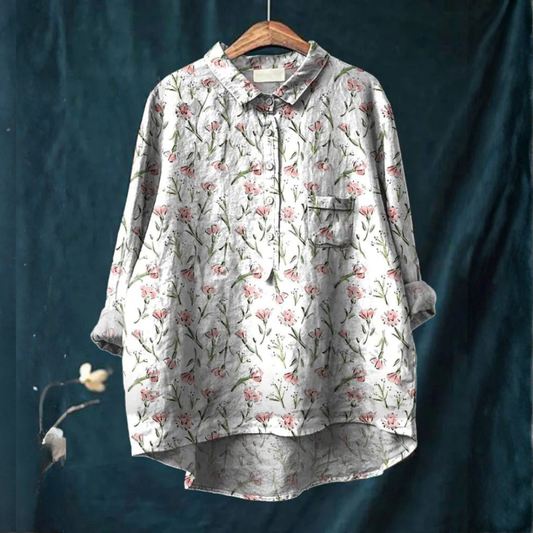 Chemise Élégante à Motif Brigitte