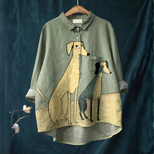 Chemise Élégante à Motif Bérénice