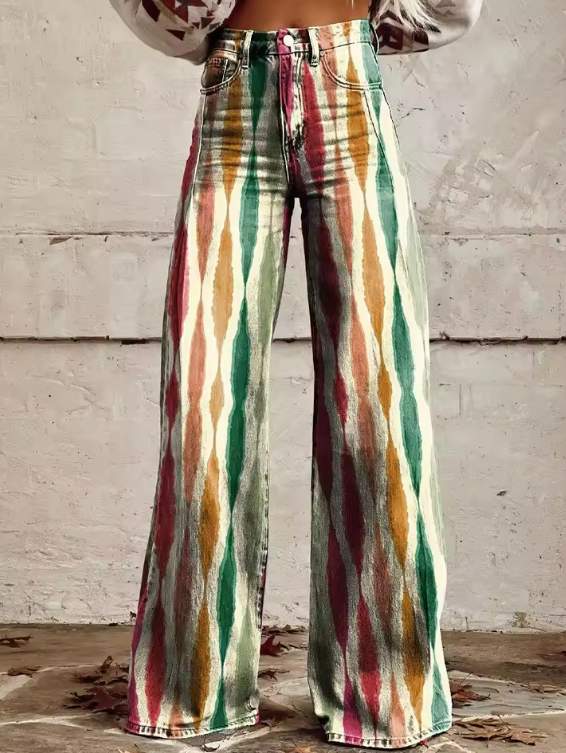 Jean Large Fleuri Bohème