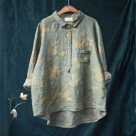 Chemise Élégante à Motif Léonie