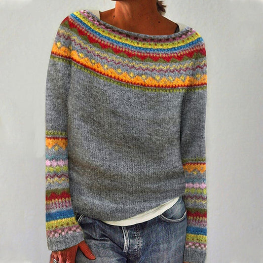 Harper - Retro Knit Jumper