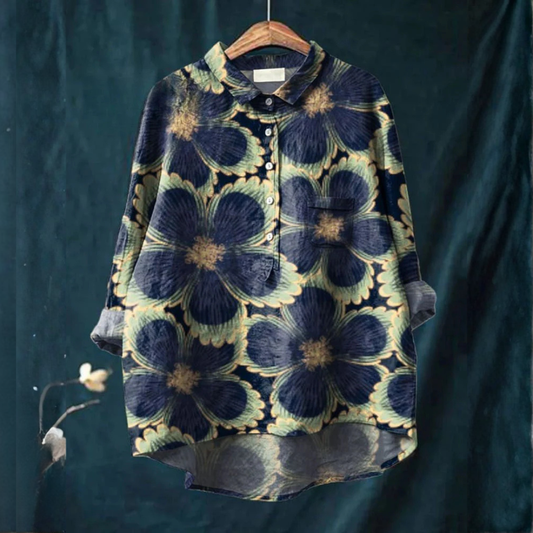 Chemise Élégante à Motif Delphine