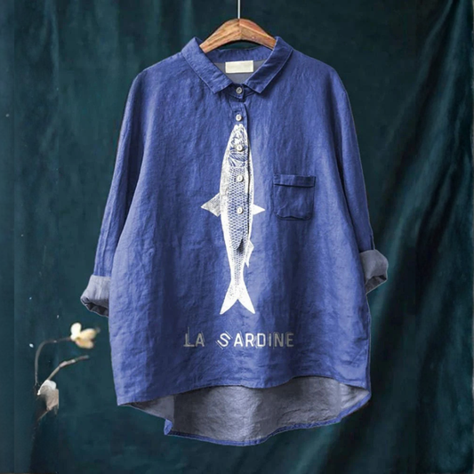 Chemise Élégante à Motif Adèle