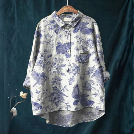 Chemise Élégante à Motif Florence