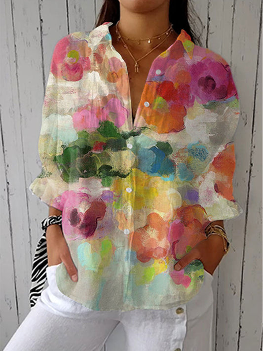 Blouse Élégante Imprimée Juliette