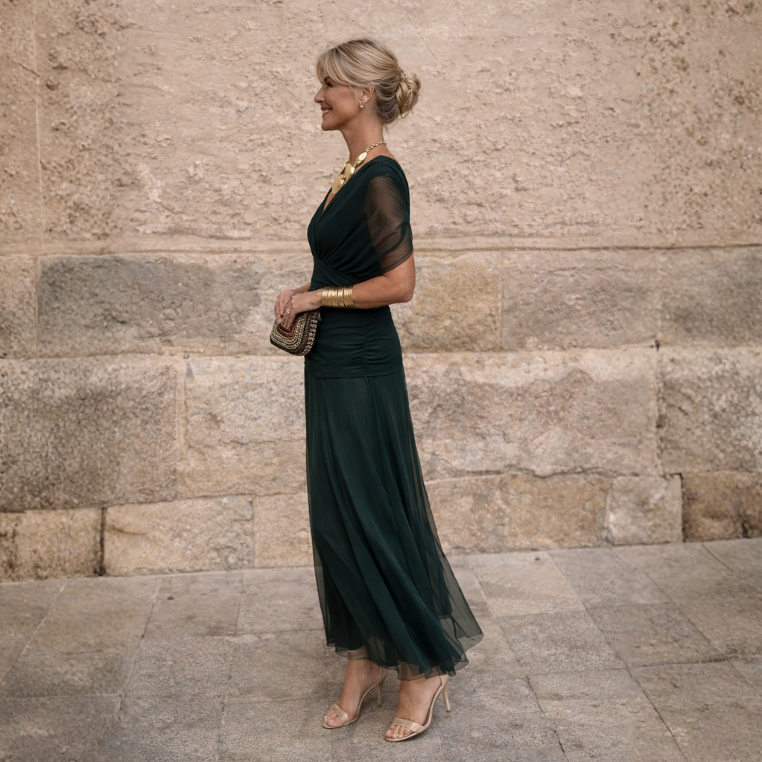 Margaux | Robe Maxi Épaules Dénudées