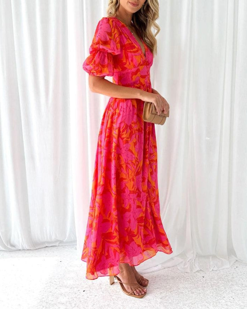 Amara | Sunlit Glow Maxi Dress