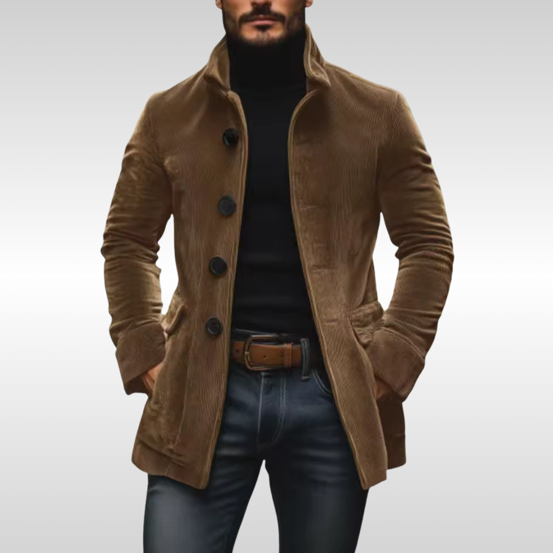 VESTE EN COTON CORDÉE POUR HOMME