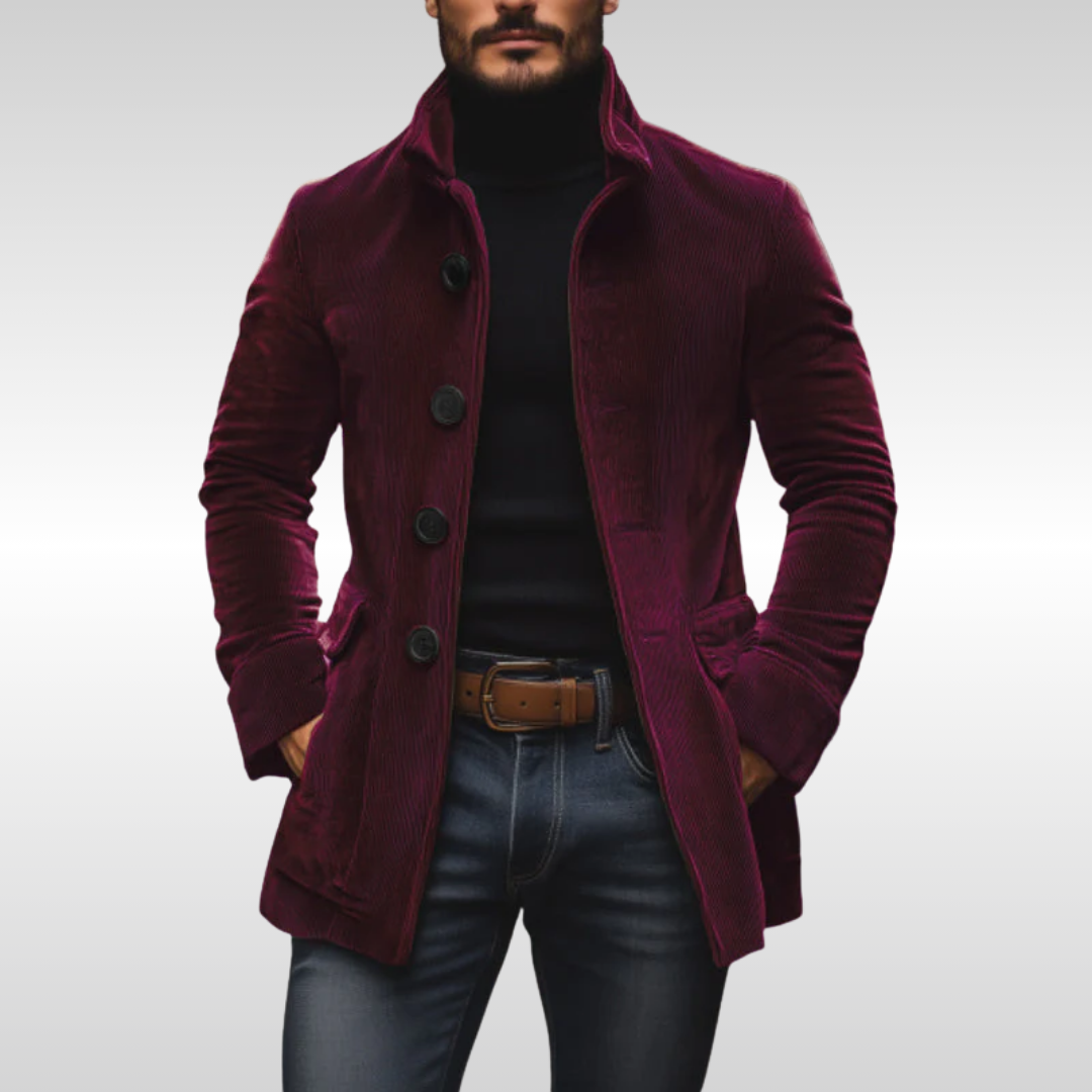 VESTE EN COTON CORDÉE POUR HOMME
