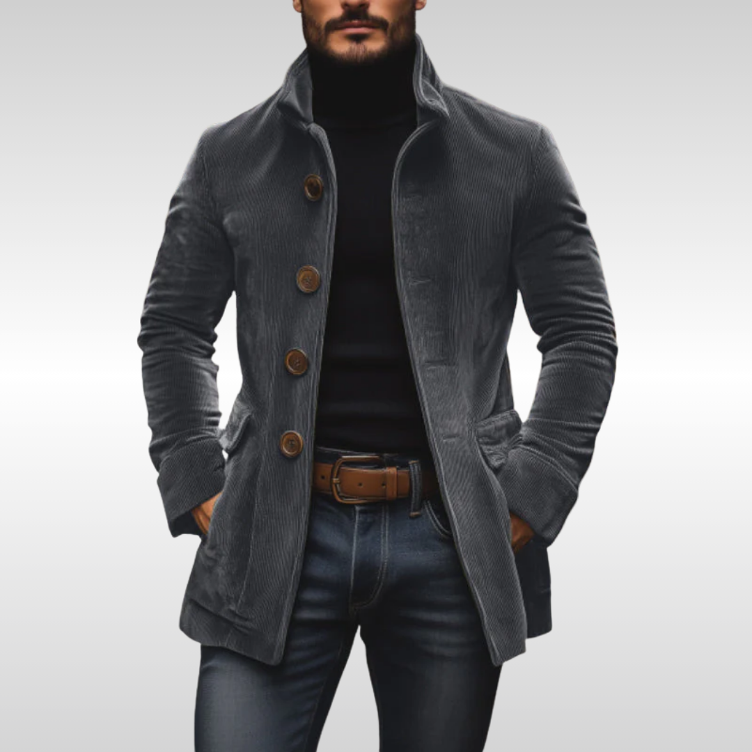 VESTE EN COTON CORDÉE POUR HOMME