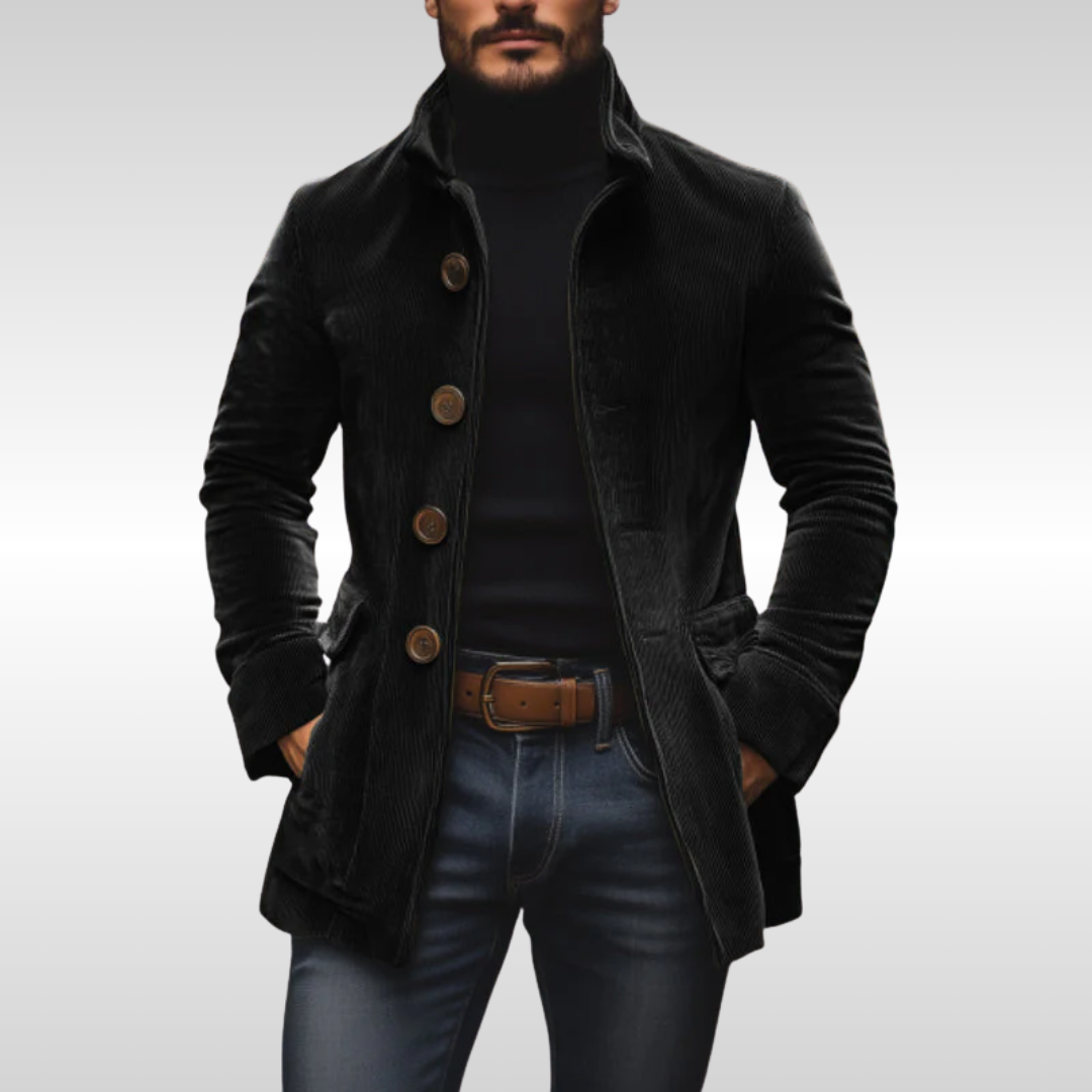 VESTE EN COTON CORDÉE POUR HOMME