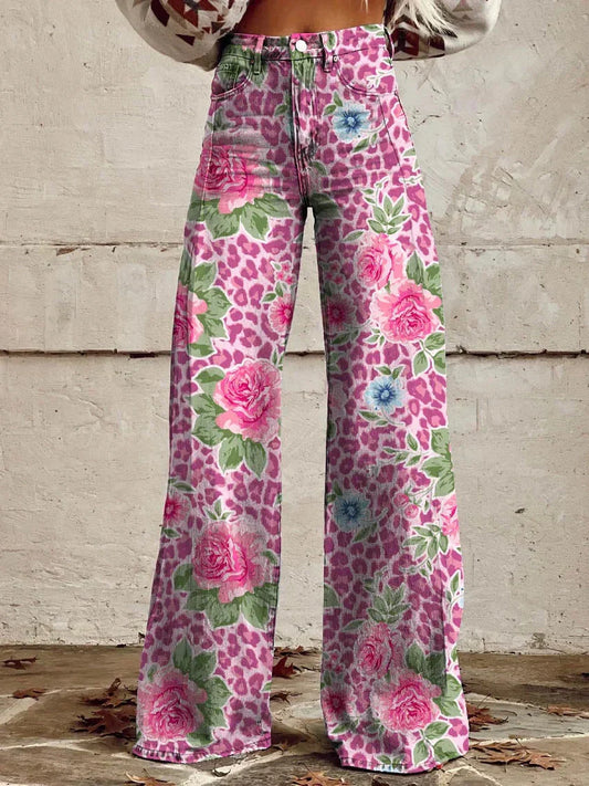 Jean Large Fleuri Bohème