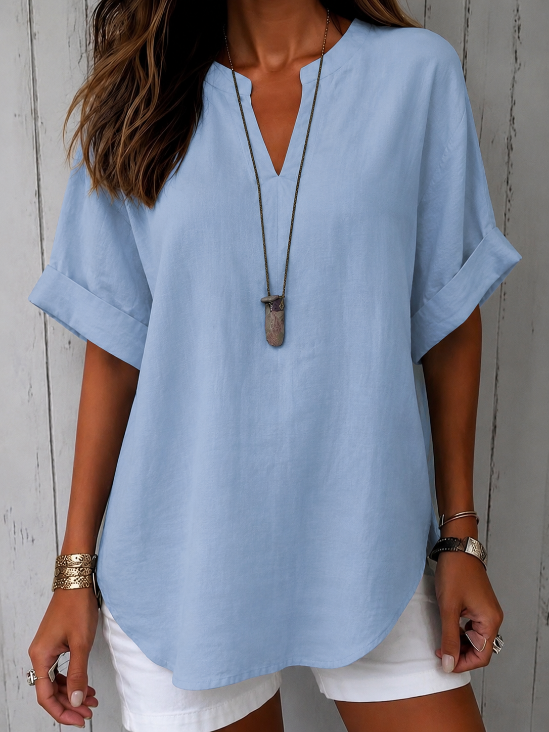 Claire Marceaux | Blouse Fluide Printanière Mathilde