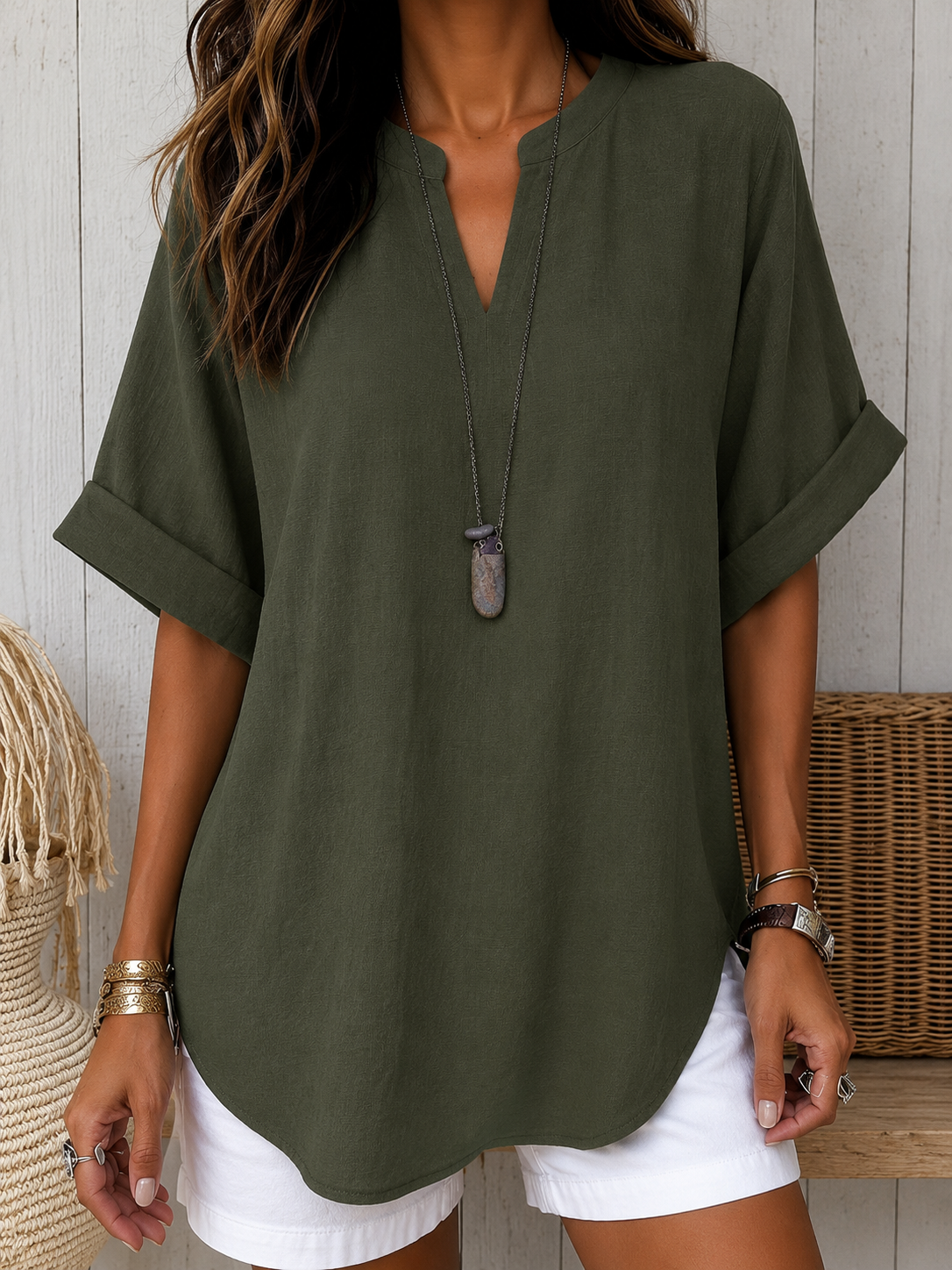 Claire Marceaux | Blouse Fluide Printanière Mathilde