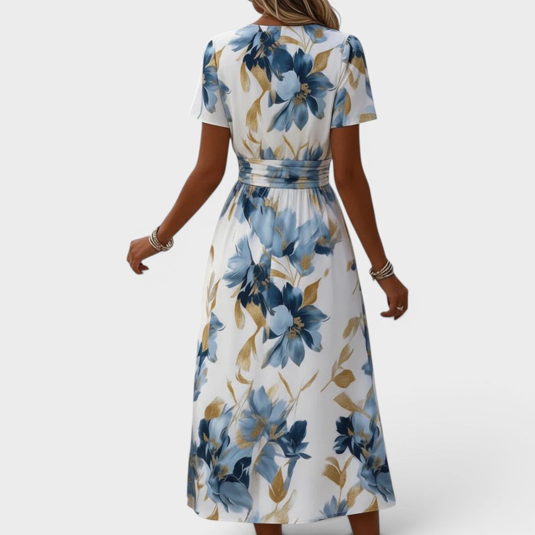 Denise | Robe Midi Florale