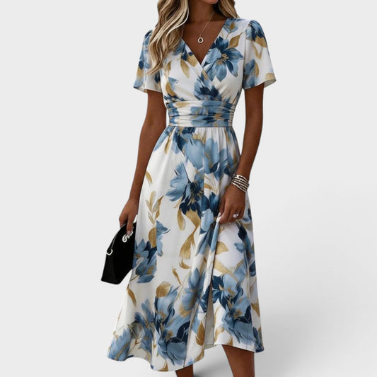 Denise | Robe Midi Florale