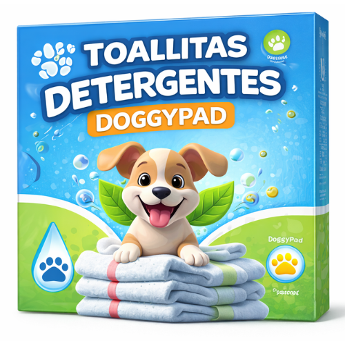 Haz que tus DoggyPads duren 2 años más con estas láminas de detergente, hechas especialmente para DoggyPad y cuidar la salud de tu perro