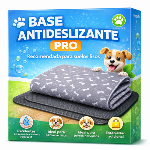 Dale a tu perro una base más estable con la Base Antideslizante Pro, ideal para perros activos o nerviosos