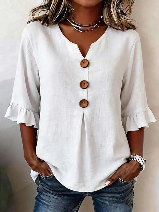 Blouse Artistique Imprimée Coralie
