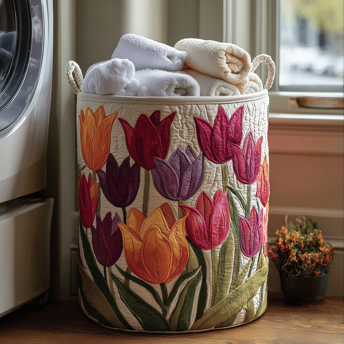Lucile | Panier Matelassé Fait Main