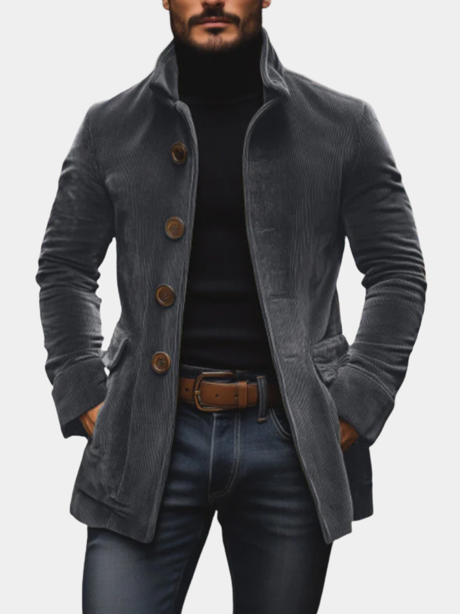 VESTE EN COTON CORDÉE POUR HOMME