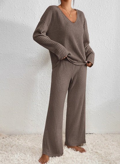 Frances | Merino Wool Knitted 2-piece set