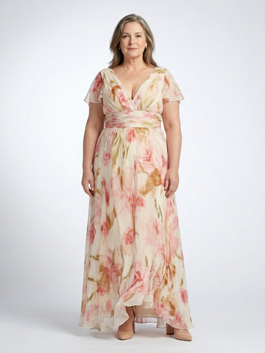Robe Maxi Fleurie Elara