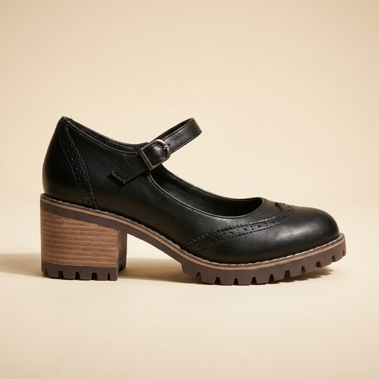 Marie T-Strap Mary Jane Heels - branded product photo
