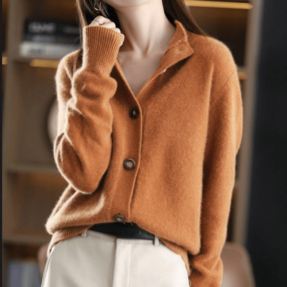 Annie™ | Knit Cashmere Gilet