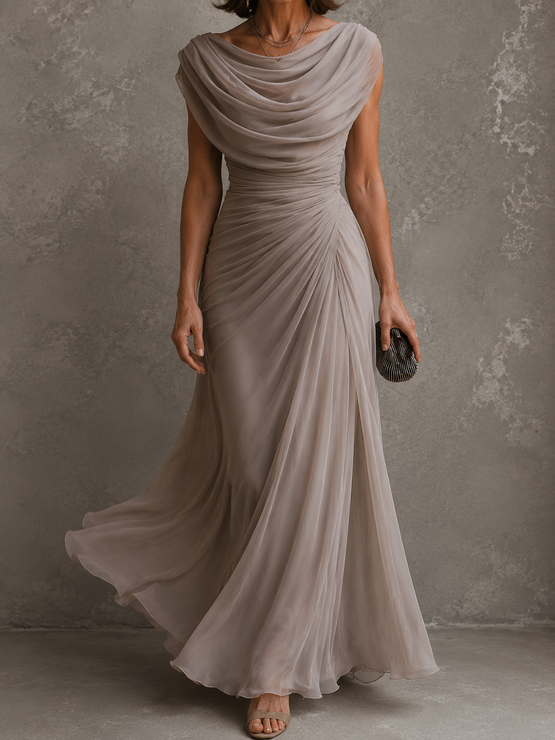 Maëlle | Robe Longue Élégante