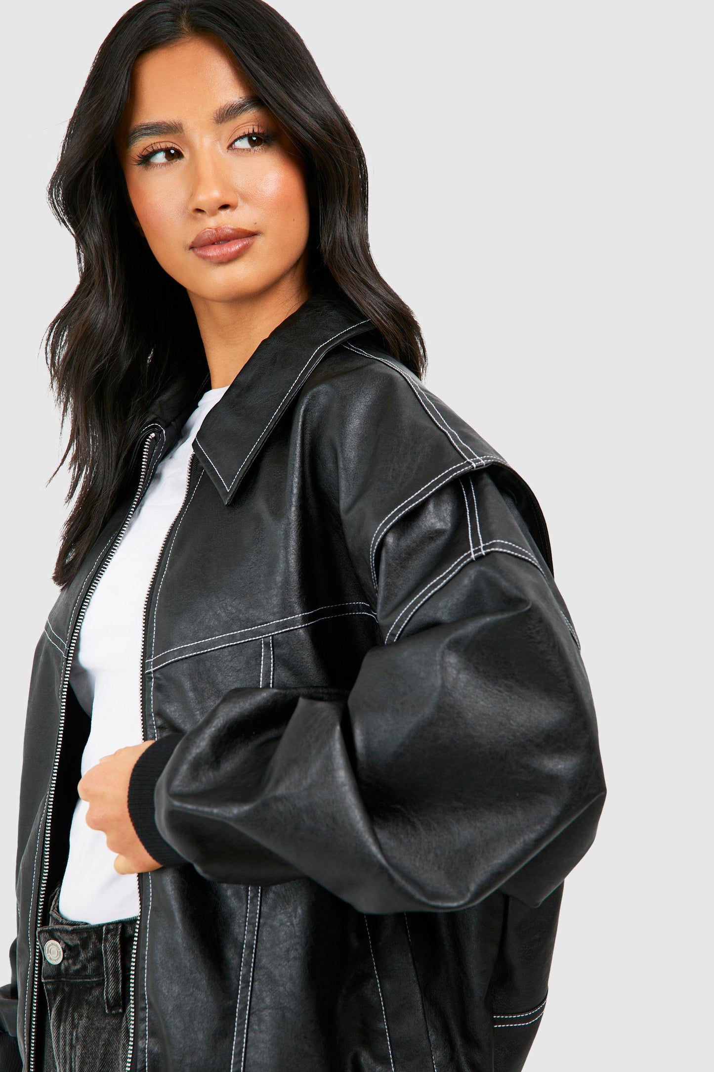 BLOUSON BOMBER OVERSIZE