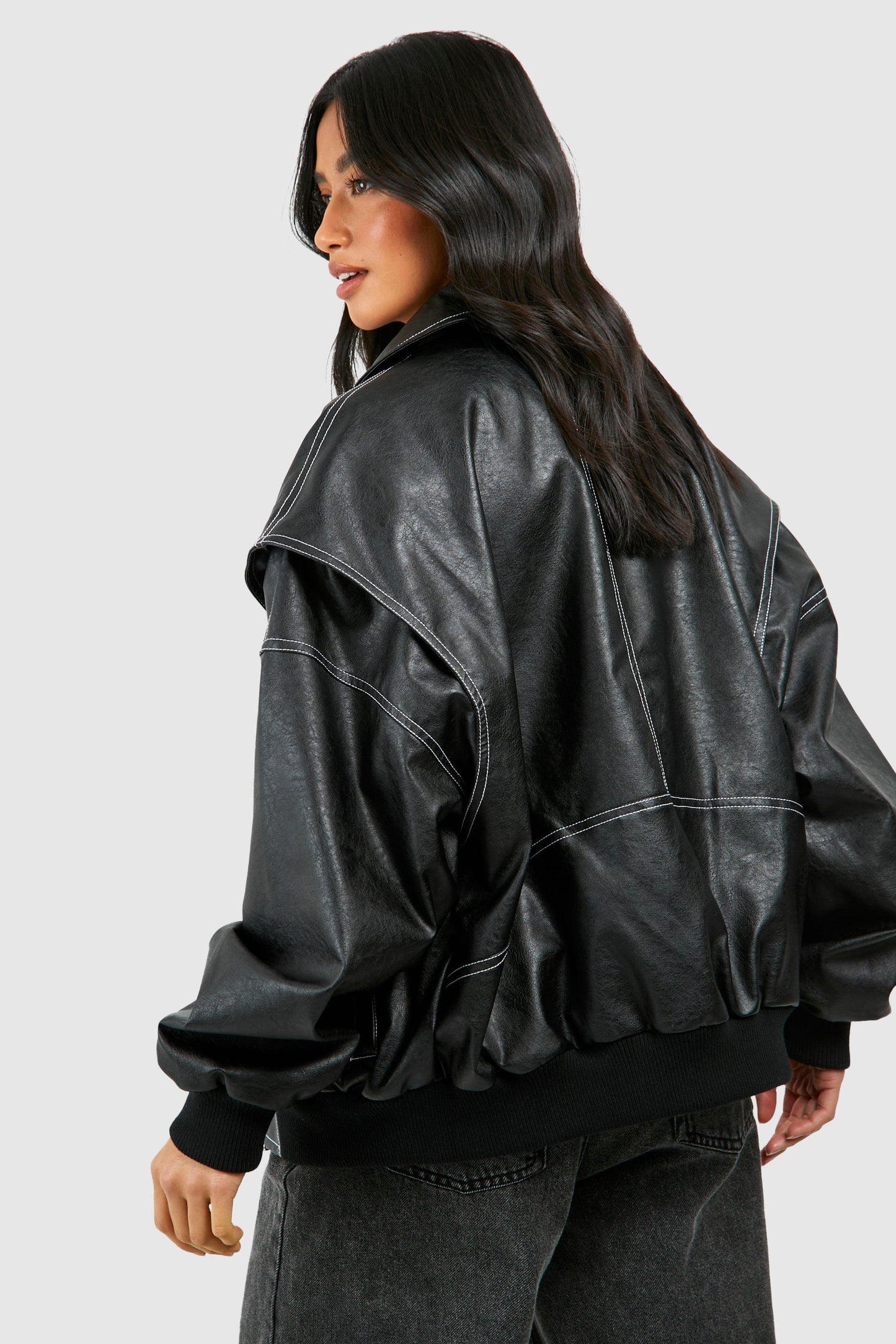 BLOUSON BOMBER OVERSIZE