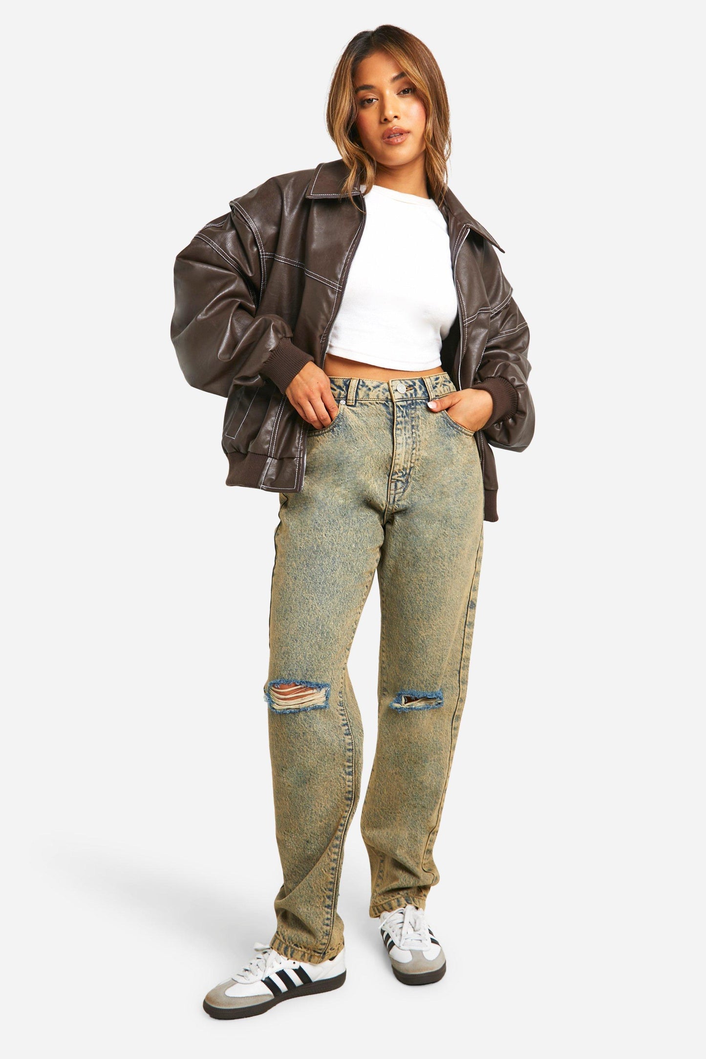 BLOUSON BOMBER OVERSIZE