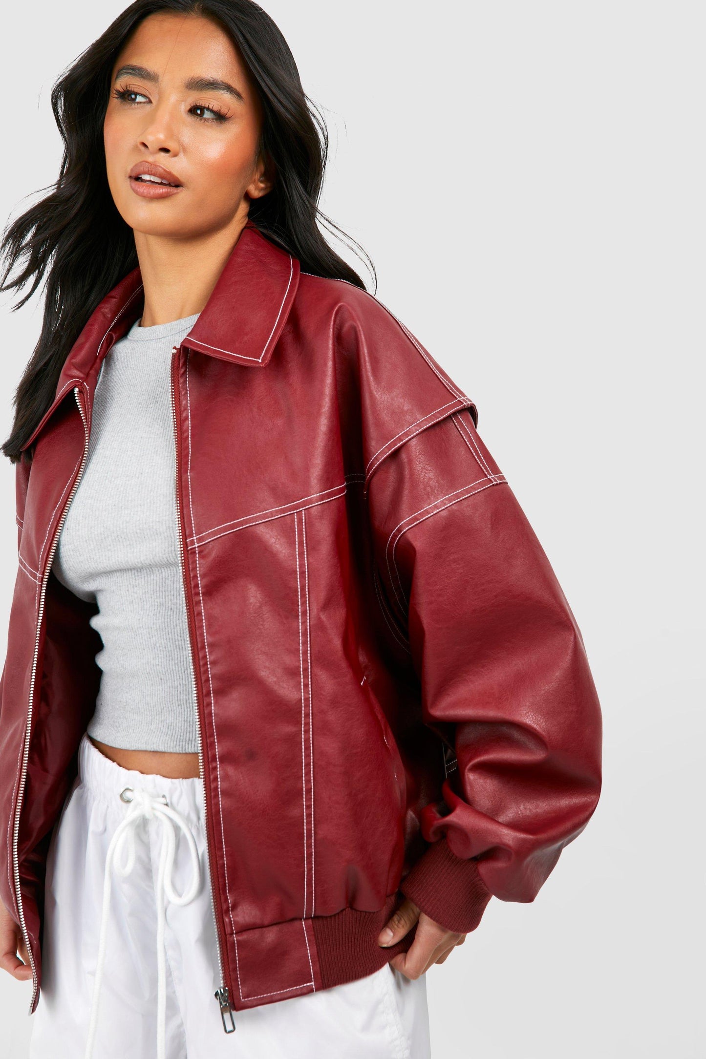 BLOUSON BOMBER OVERSIZE