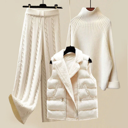 Helen | Merino Wool Comfortable and Cozy Knit Set