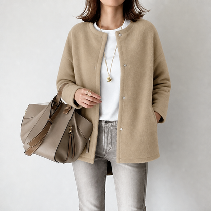 Carla | Elegant Wool Cardigan