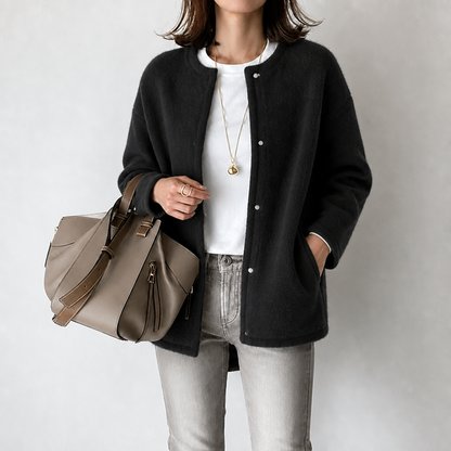 Carla | Elegant Wool Cardigan