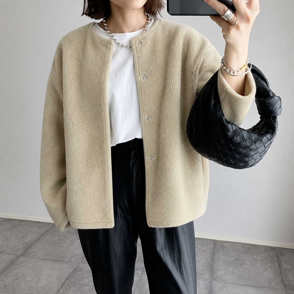 Carla | Elegant Wool Cardigan